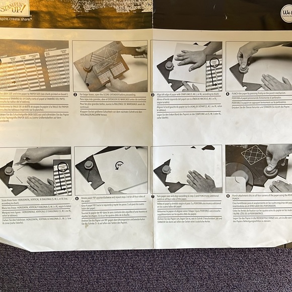 Stampin up gift box punch board - Picture 5 of 5